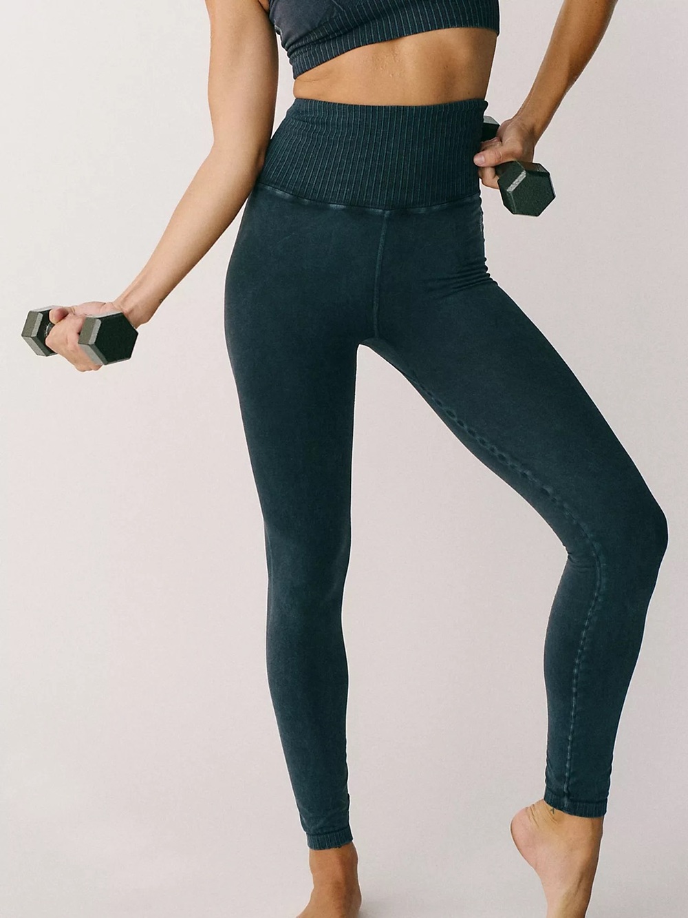 Free People Movement Good Karma High-Rise 7/8 Length Leggings Size XS/S